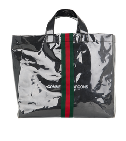 X Comme Des Garcons Tote, Poly/Paper, Black, OD-K-221, 2*
